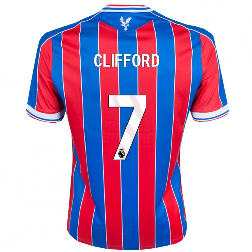Danxen Kid Charley Clifford #7 Blue Red White Home Jersey 2025/26 T-Shirt