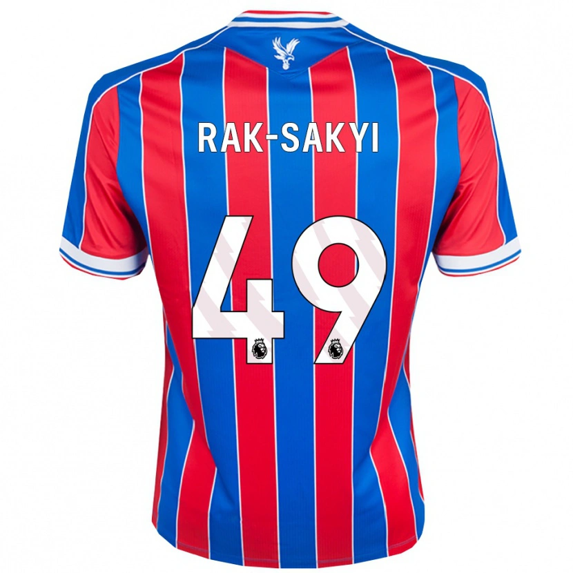 Danxen Kid Jesurun Rak-Sakyi #49 Blue Red White Home Jersey 2025/26 T-Shirt