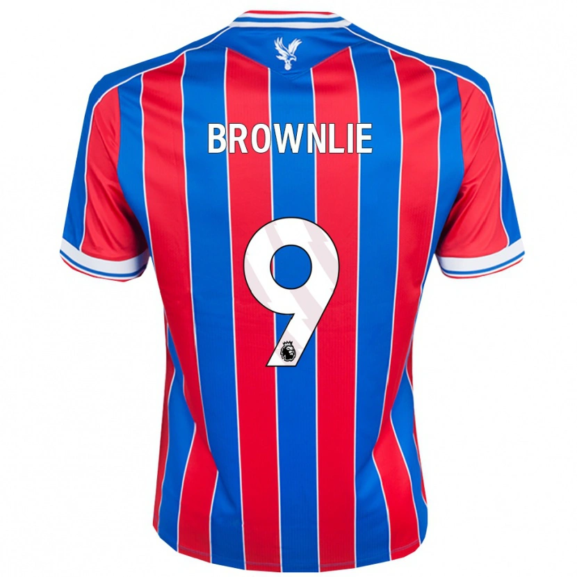 Danxen Kid Rylan Brownlie #9 Blue Red White Home Jersey 2025/26 T-Shirt