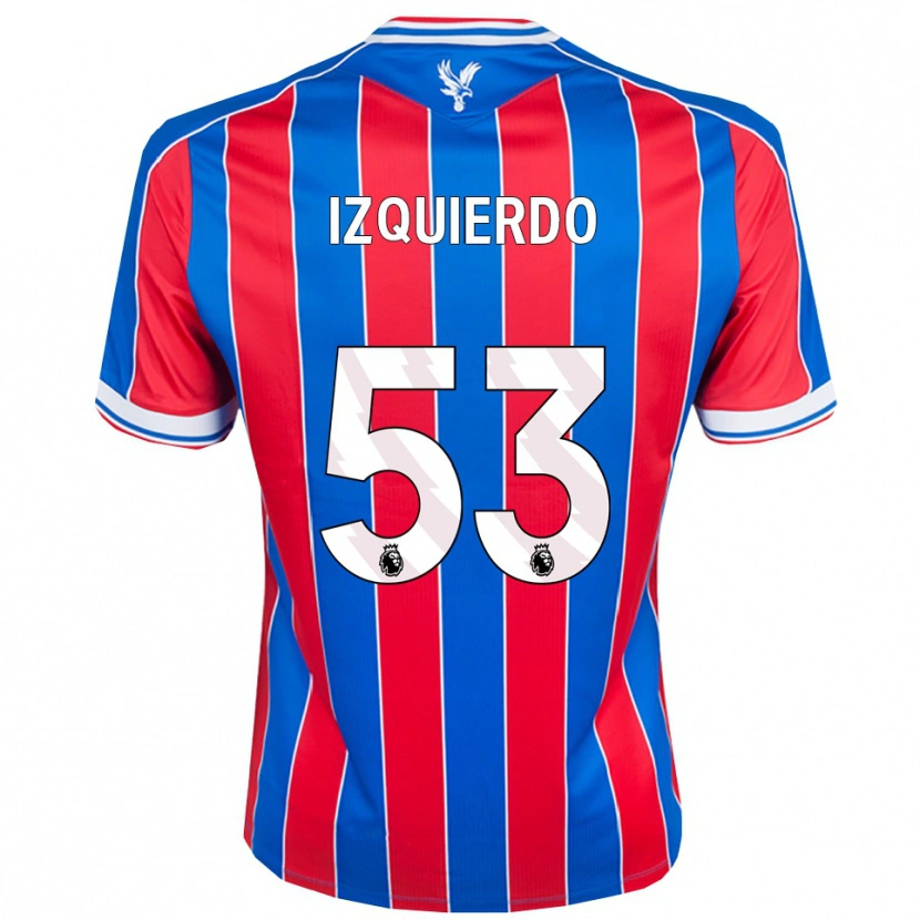 Danxen Kid Jackson Izquierdo #53 Blue Red White Home Jersey 2025/26 T-Shirt