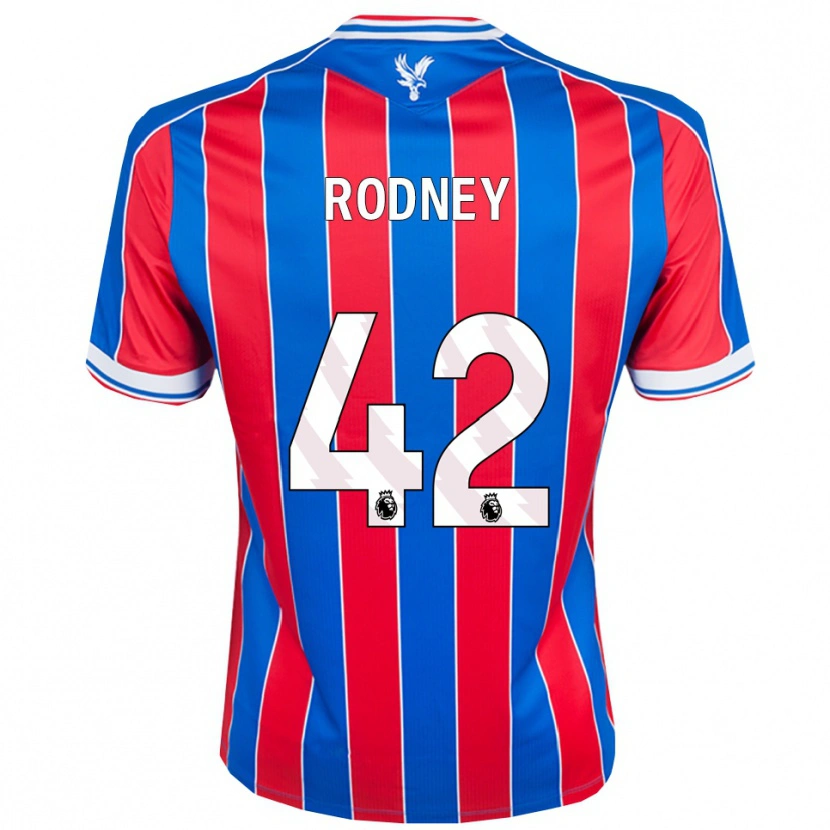 Danxen Kid Kaden Rodney #42 Blue Red White Home Jersey 2025/26 T-Shirt