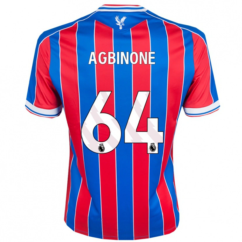 Danxen Kid Asher Agbinone #64 Blue Red White Home Jersey 2025/26 T-Shirt