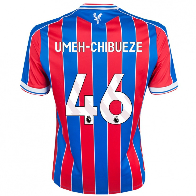 Danxen Kid Franco Umeh-Chibueze #46 Blue Red White Home Jersey 2025/26 T-Shirt
