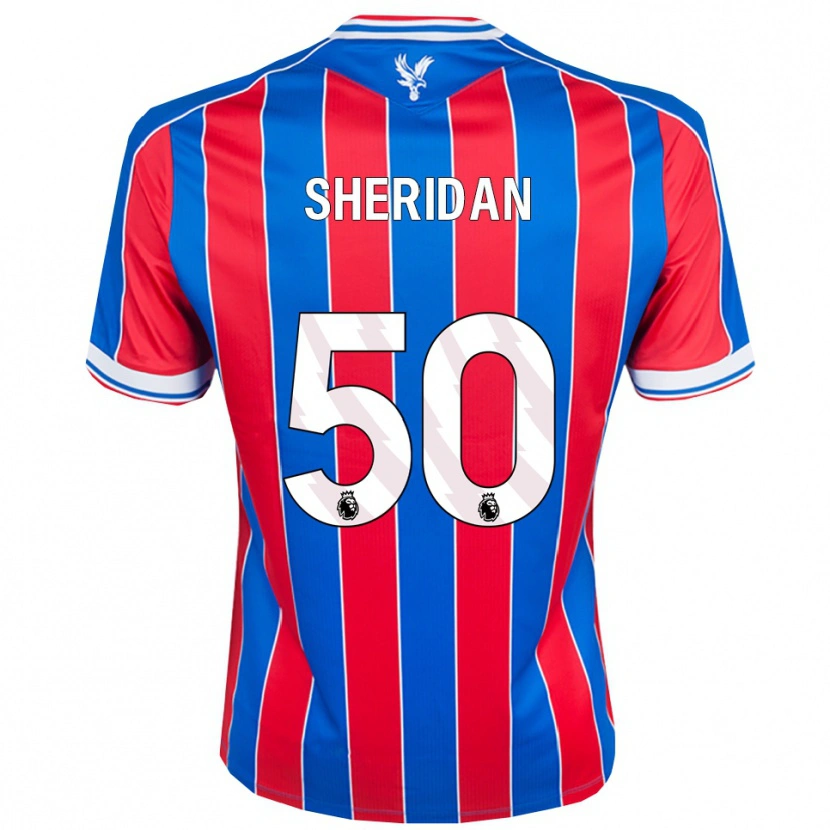 Danxen Kid Joe Sheridan #50 Blue Red White Home Jersey 2025/26 T-Shirt