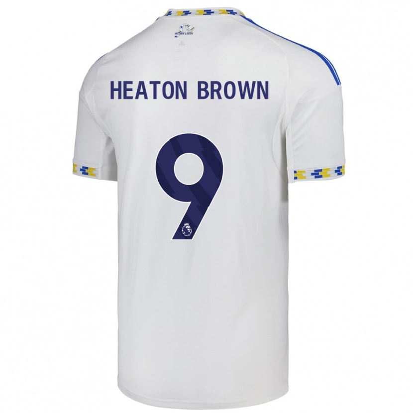 Danxen Kid Heaton Brown #9 White  Blue Home Jersey 2025/26 T-Shirt