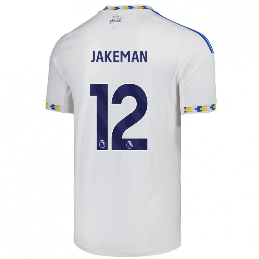 Danxen Kid Harriet Jakeman #12 White  Blue Home Jersey 2025/26 T-Shirt