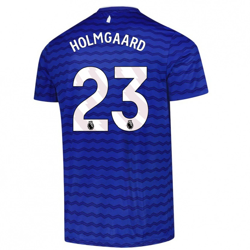 Danxen Kid Sara Holmgaard #23 Blue  Navy Home Jersey 2025/26 T-Shirt