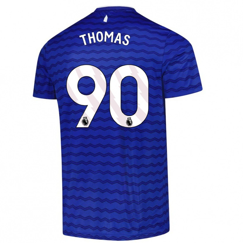 Danxen Kid Aled Thomas #90 Blue  Navy Home Jersey 2025/26 T-Shirt