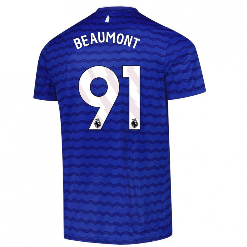 Danxen Kid Jacob Beaumont-Clark #91 Blue  Navy Home Jersey 2025/26 T-Shirt