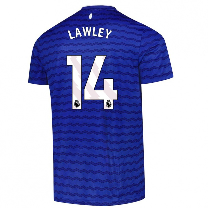 Danxen Kid Melissa Lawley #14 Blue  Navy Home Jersey 2025/26 T-Shirt