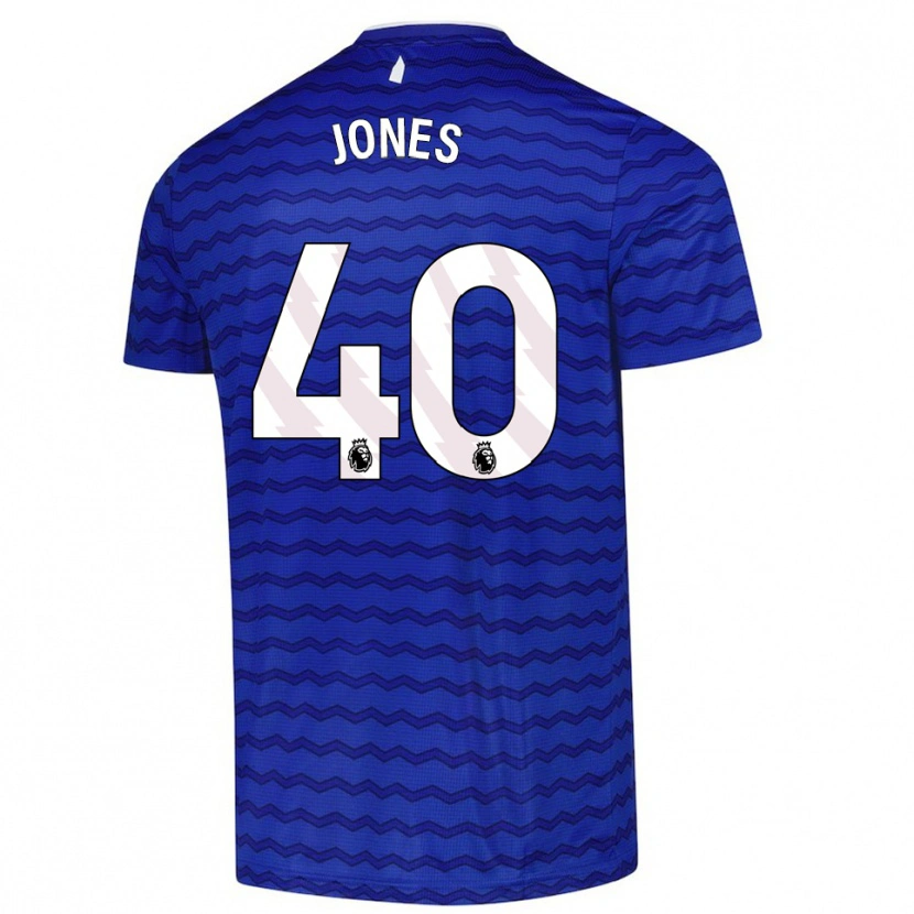 Danxen Kid Ellie Jones #40 Blue  Navy Home Jersey 2025/26 T-Shirt