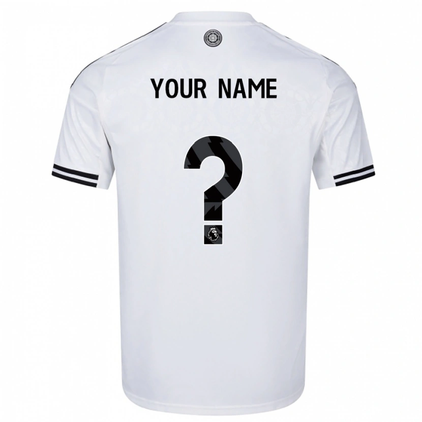 Danxen Kid Your Name #0 White Black Home Jersey 2025/26 T-Shirt