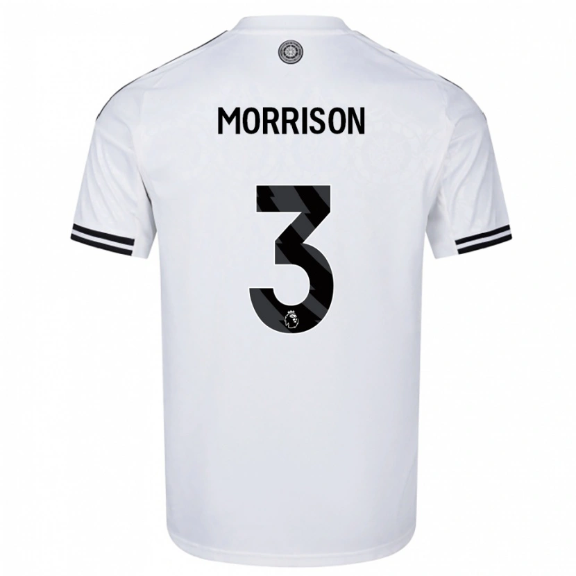 Danxen Kid Kymarley Morrison #3 White Black Home Jersey 2025/26 T-Shirt
