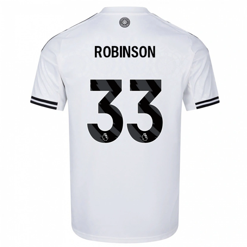 Danxen Kid Antonee Robinson #33 White Black Home Jersey 2025/26 T-Shirt