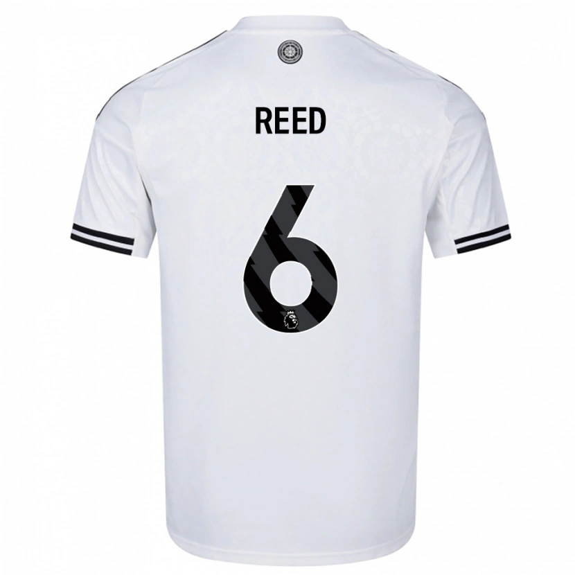 Danxen Kid Harrison Reed #6 White Black Home Jersey 2025/26 T-Shirt