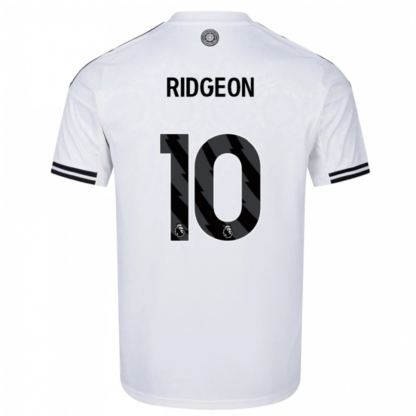 Danxen Kid Seth Ridgeon #10 White Black Home Jersey 2025/26 T-Shirt