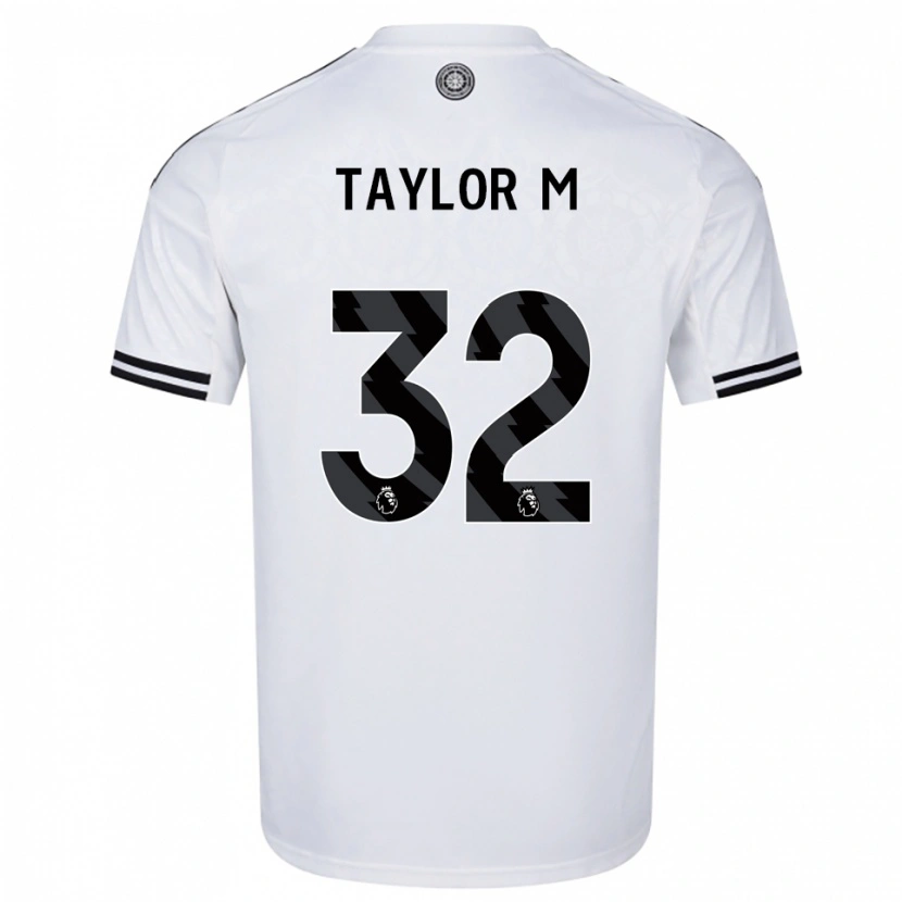 Danxen Kid Belle Taylor-M #32 White Black Home Jersey 2025/26 T-Shirt
