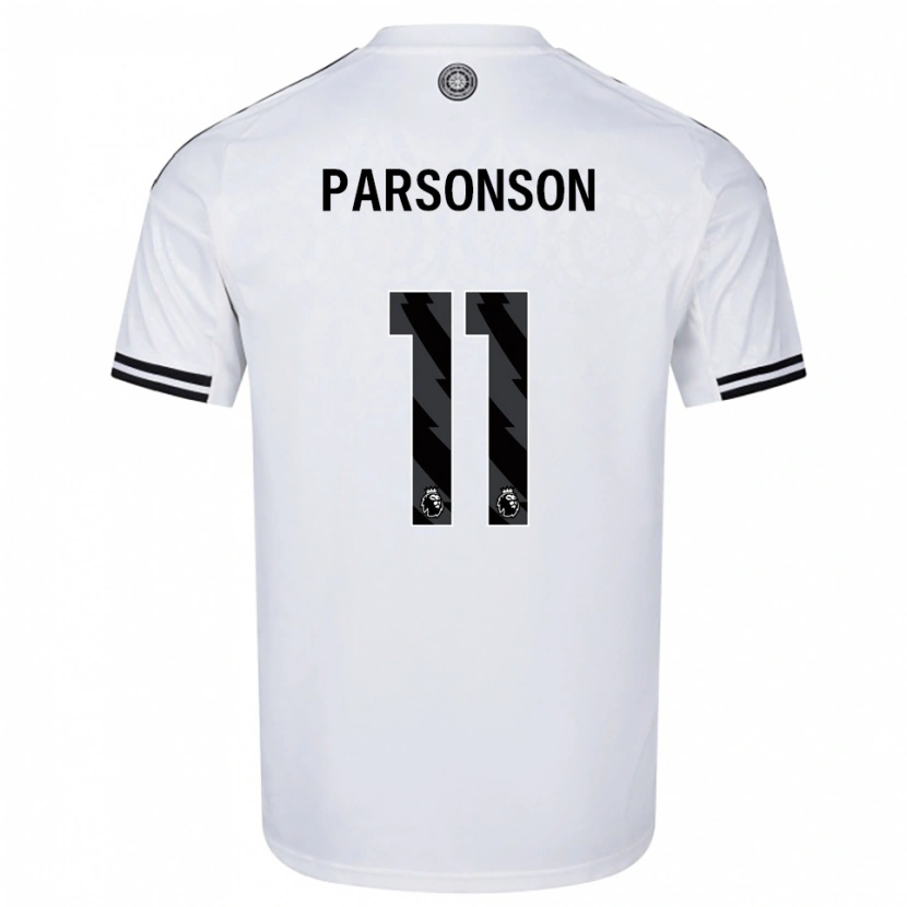 Danxen Kid Madi Parsonson #11 White Black Home Jersey 2025/26 T-Shirt