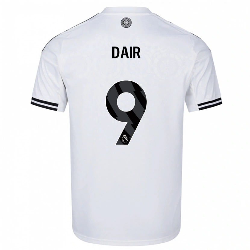 Danxen Kid Brodie Dair #9 White Black Home Jersey 2025/26 T-Shirt