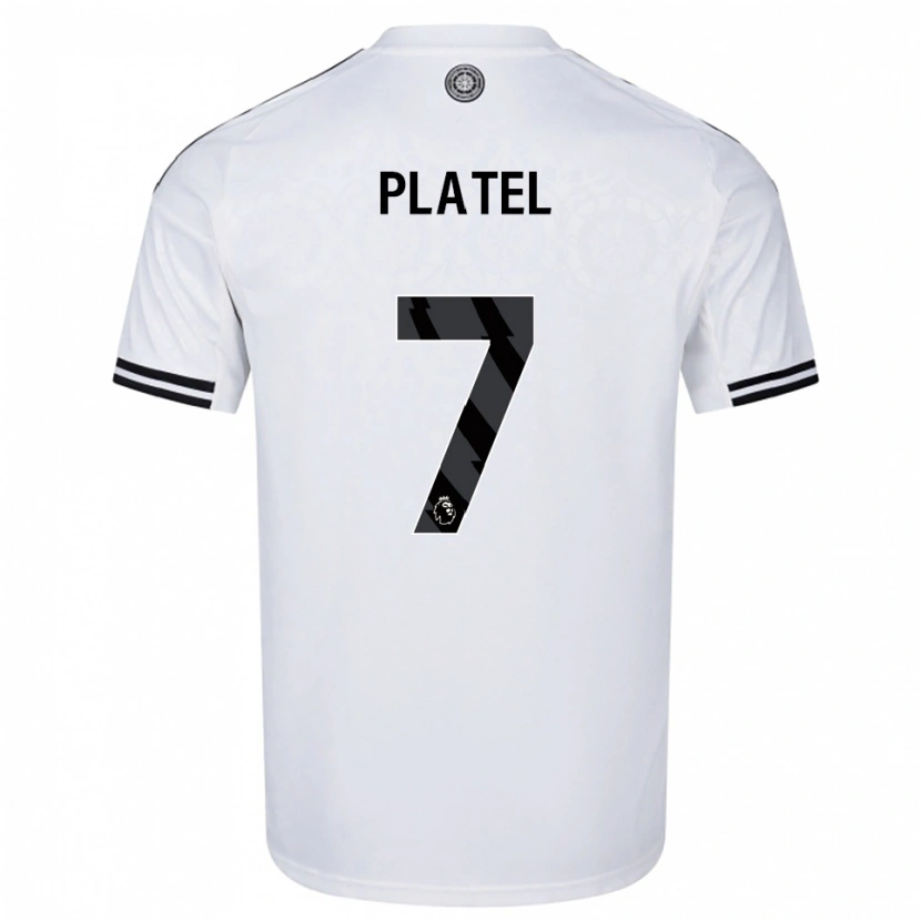 Danxen Kid Harley Platel #7 White Black Home Jersey 2025/26 T-Shirt