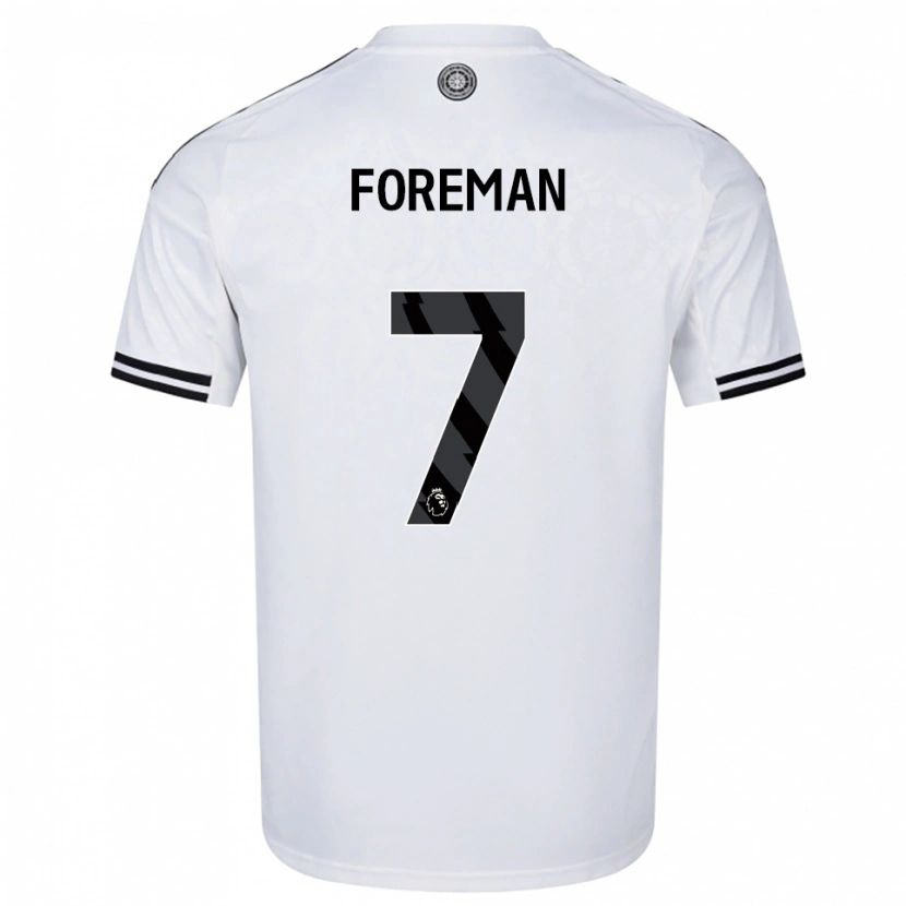 Danxen Kid Tia Foreman #7 White Black Home Jersey 2025/26 T-Shirt