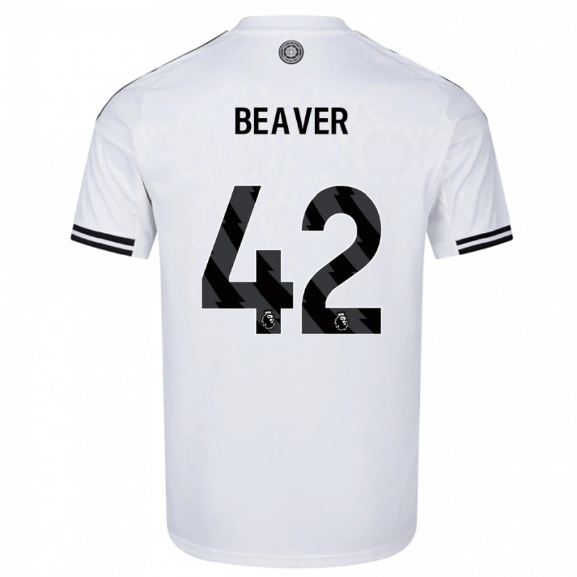 Danxen Kid Cat Beaver #42 White Black Home Jersey 2025/26 T-Shirt