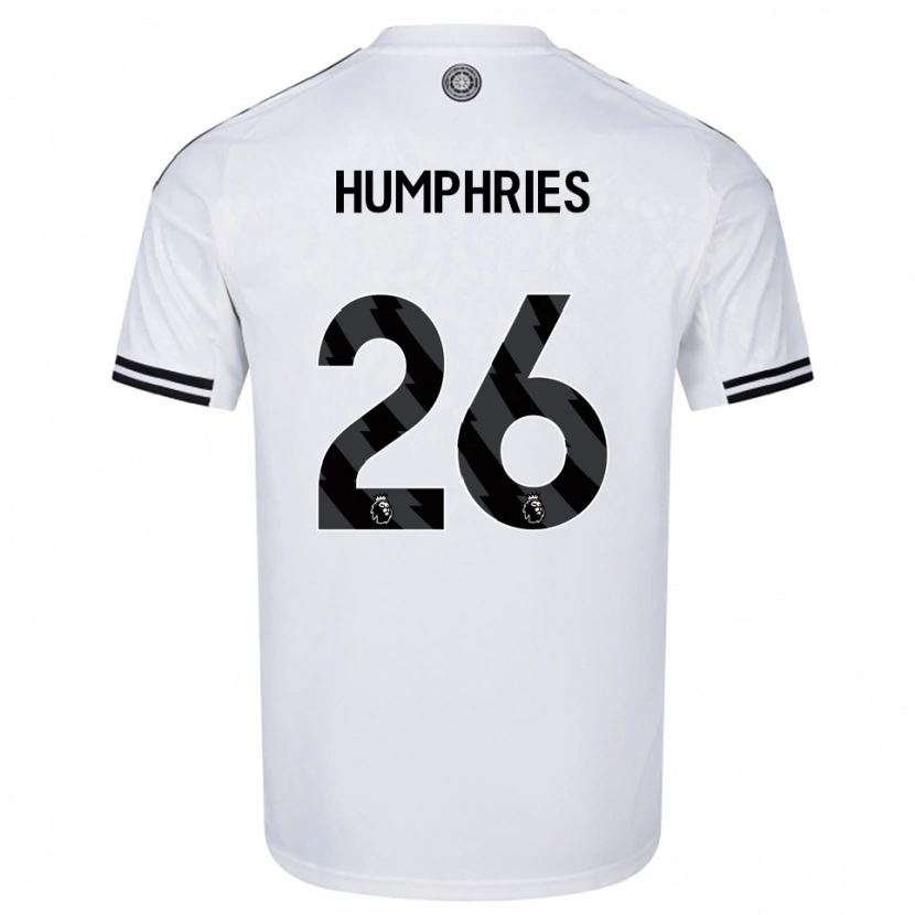 Danxen Kid Marni Humphries #26 White Black Home Jersey 2025/26 T-Shirt