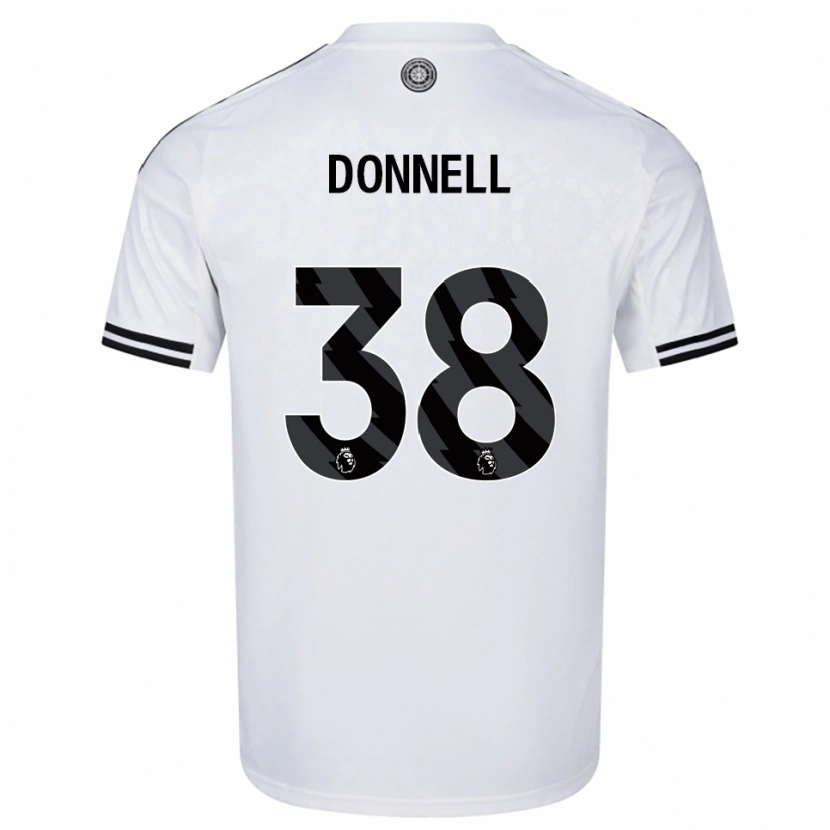 Danxen Kid Chris Donnell #38 White Black Home Jersey 2025/26 T-Shirt
