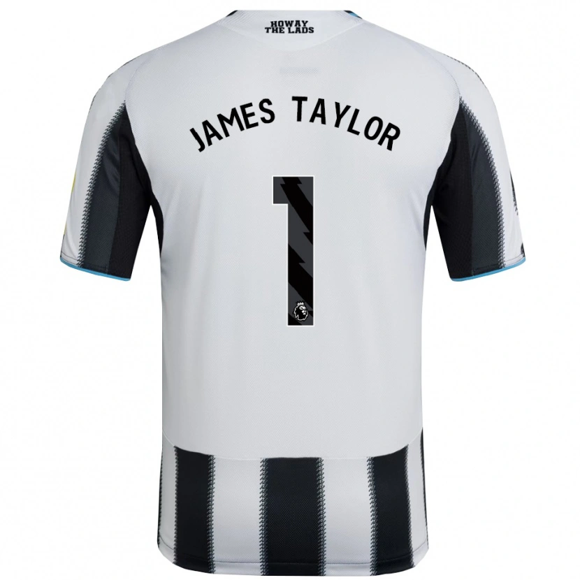 Danxen Kid James Taylor #1 Black White Home Jersey 2025/26 T-Shirt