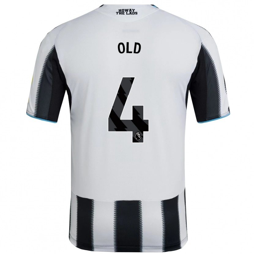 Danxen Kid Thomas Old #4 Black White Home Jersey 2025/26 T-Shirt