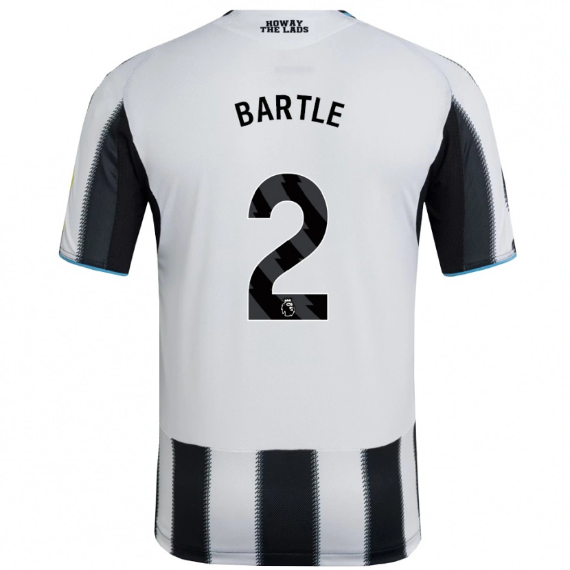 Danxen Kid Jodie Bartle #2 Black White Home Jersey 2025/26 T-Shirt