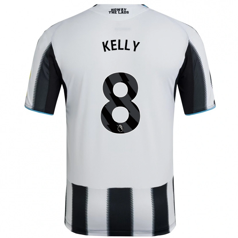 Danxen Kid Emma Kelly #8 Black White Home Jersey 2025/26 T-Shirt