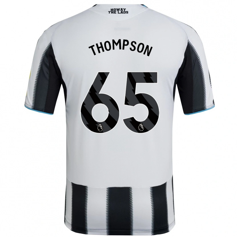 Danxen Kid Ciaran Thompson #65 Black White Home Jersey 2025/26 T-Shirt