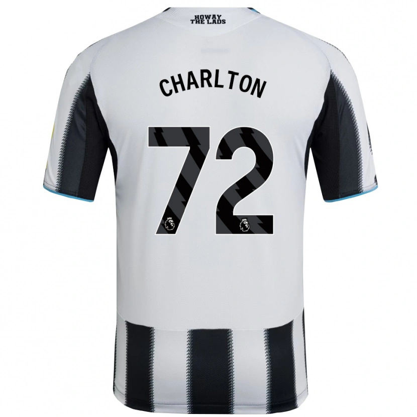 Danxen Kid Dylan Charlton #72 Black White Home Jersey 2025/26 T-Shirt