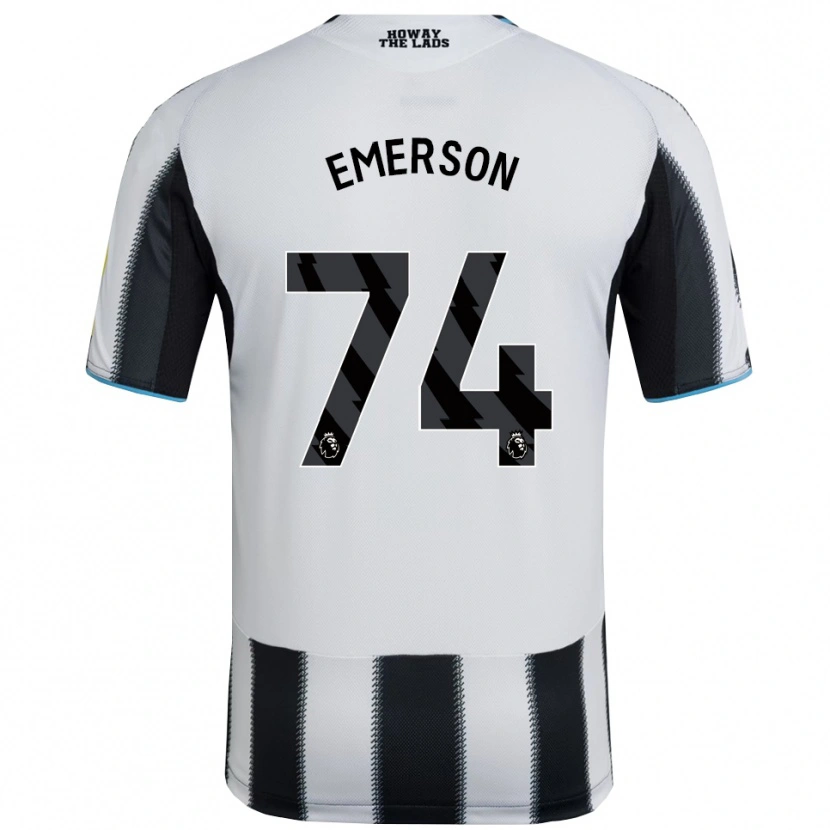 Danxen Kid Johnny Emerson #74 Black White Home Jersey 2025/26 T-Shirt