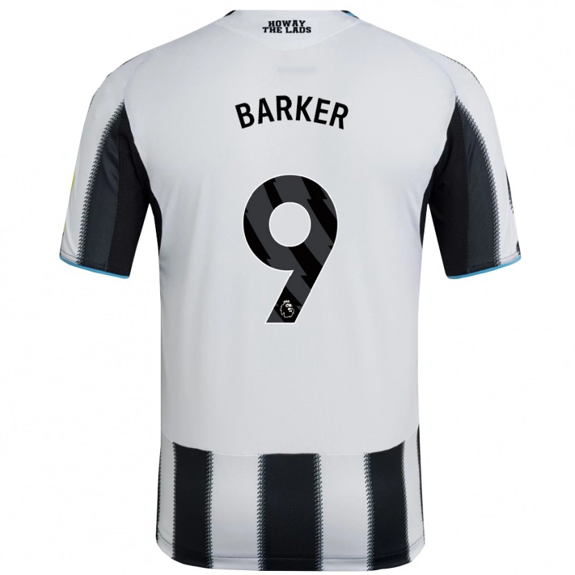 Danxen Kid Katie Barker #9 Black White Home Jersey 2025/26 T-Shirt