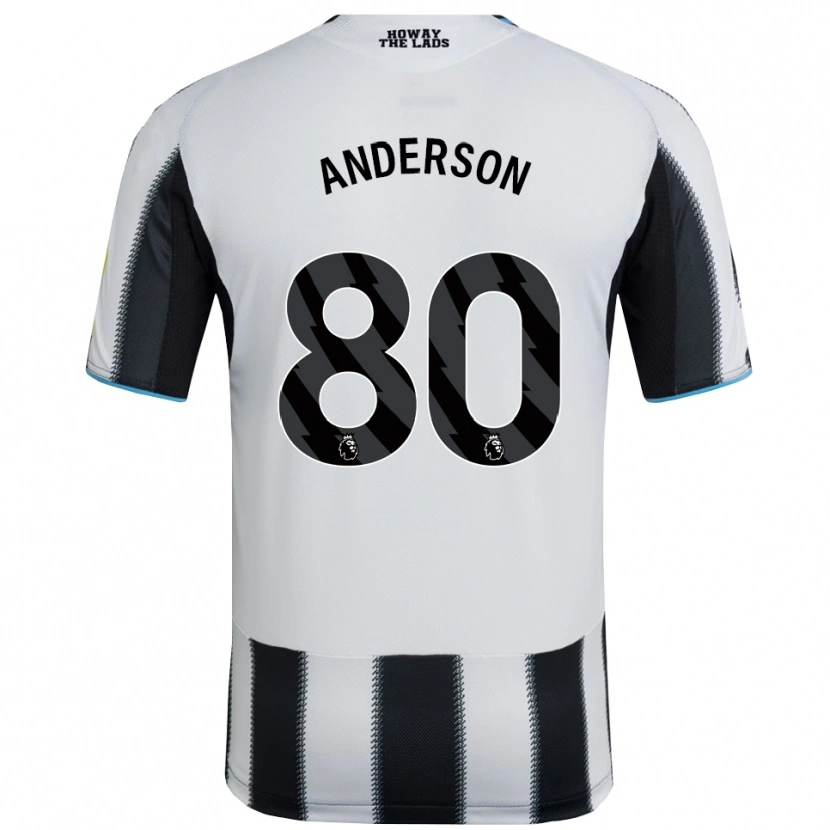 Danxen Kid Will Anderson #80 Black White Home Jersey 2025/26 T-Shirt