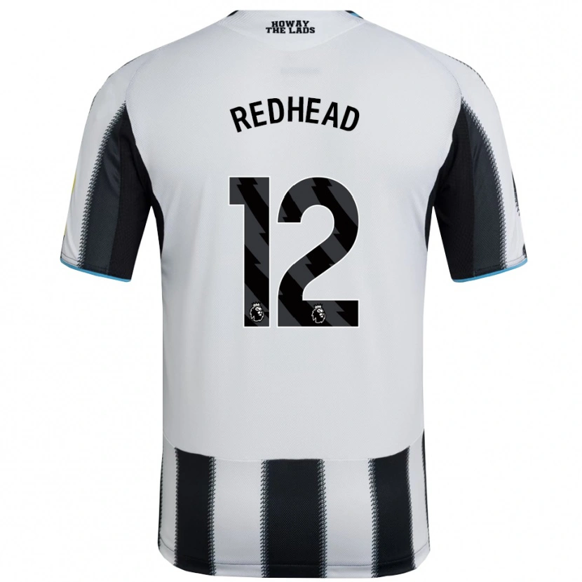 Danxen Kid Cara Milne-Redhead #12 Black White Home Jersey 2025/26 T-Shirt