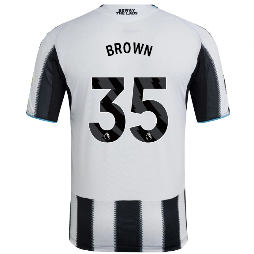 Danxen Kid Will Brown #35 Black White Home Jersey 2025/26 T-Shirt