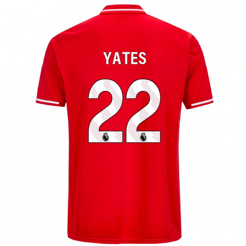 Danxen Kid Ryan Yates #22 Red White Home Jersey 2025/26 T-Shirt