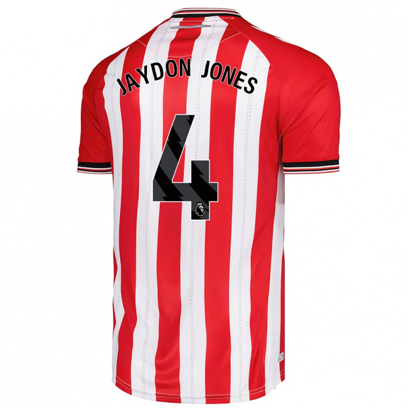 Danxen Kid Jaydon Jones #4 Red White Home Jersey 2025/26 T-Shirt