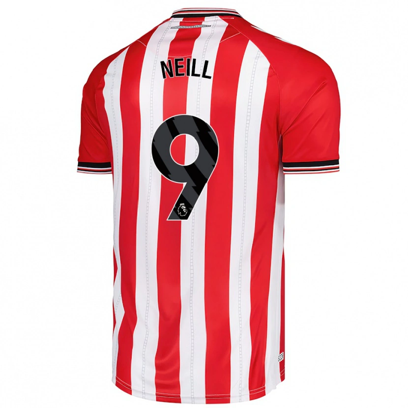 Danxen Kid Marcus Neill #9 Red White Home Jersey 2025/26 T-Shirt