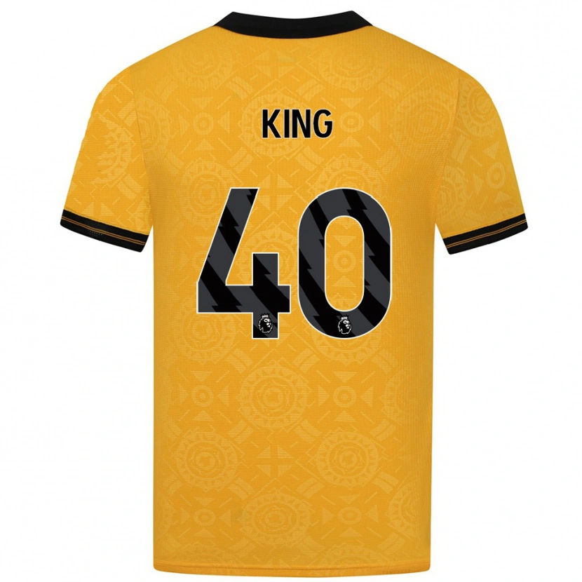 Danxen Kid Tom King #40 Yellow Black Home Jersey 2025/26 T-Shirt