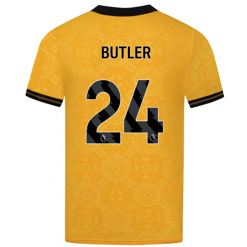 Danxen Kid Elli Butler #24 Yellow Black Home Jersey 2025/26 T-Shirt