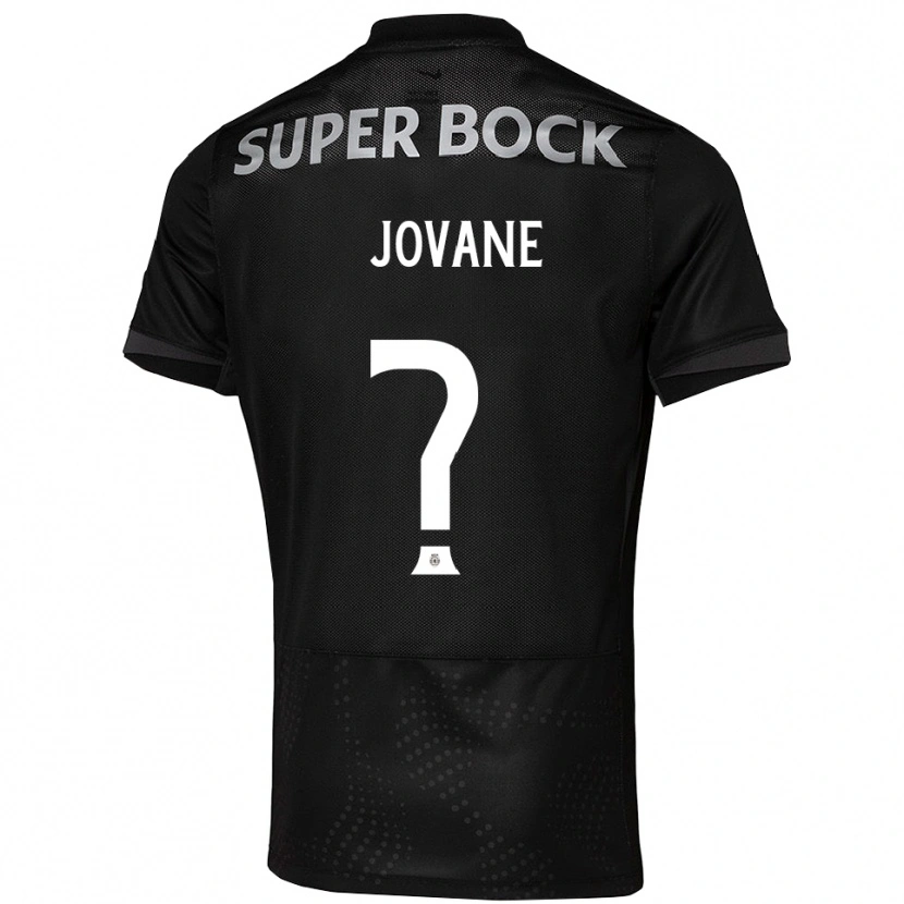 Danxen Kid Jovane #0 Black White Away Jersey 2025/26 T-Shirt