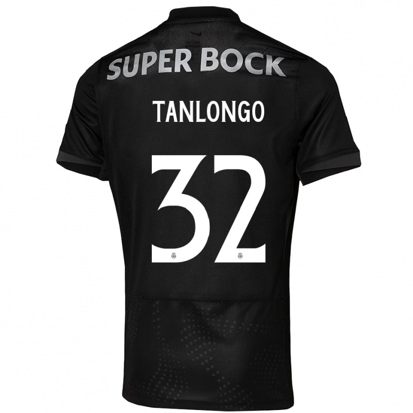 Danxen Kid Mateo Tanlongo #32 Black White Away Jersey 2025/26 T-Shirt