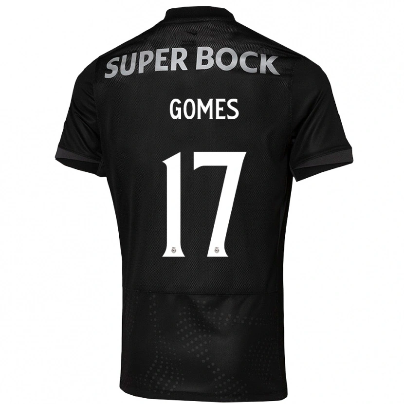 Danxen Kid Frederico Gomes #17 Black White Away Jersey 2025/26 T-Shirt