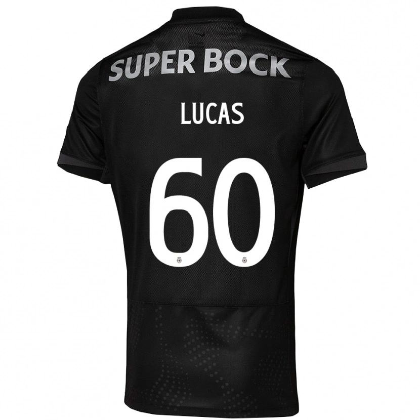 Danxen Kid Rayan Lucas #60 Black White Away Jersey 2025/26 T-Shirt