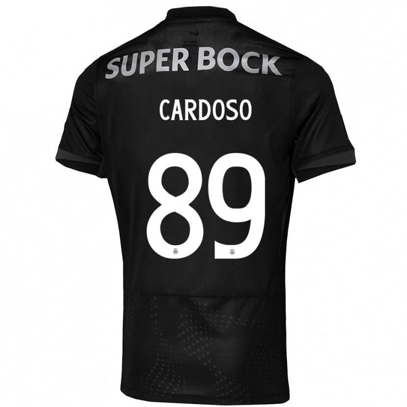 Danxen Kid Nilton Cardoso #89 Black White Away Jersey 2025/26 T-Shirt