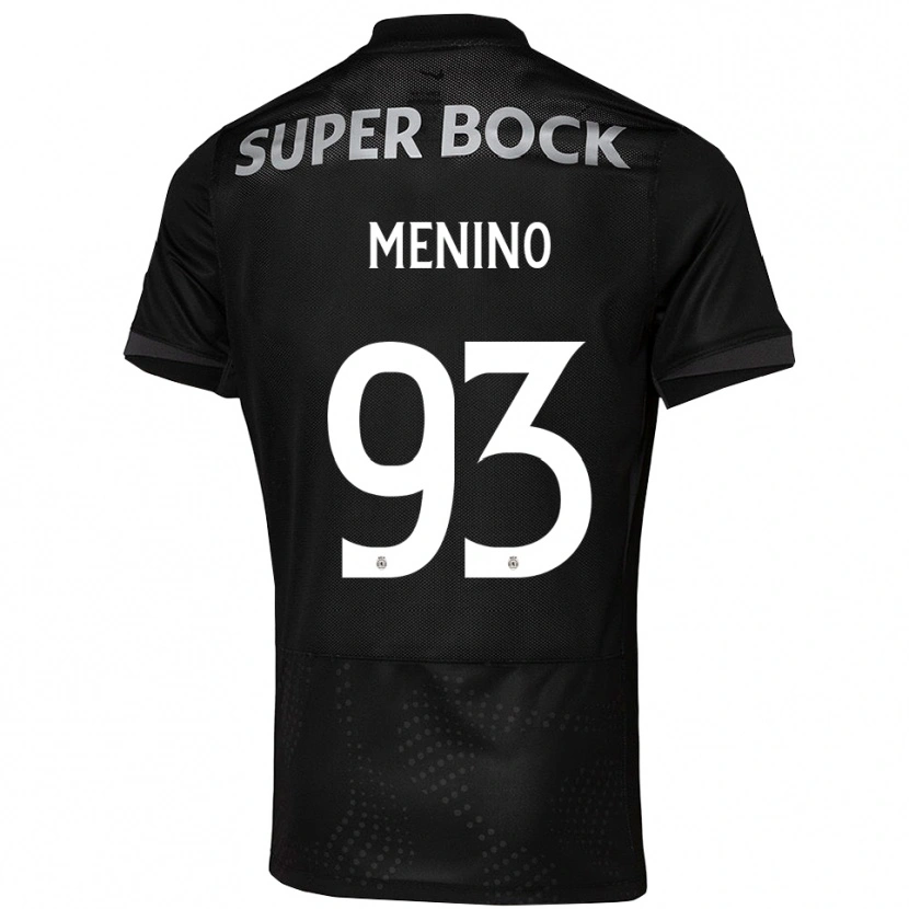 Danxen Kid Miguel Menino #93 Black White Away Jersey 2025/26 T-Shirt